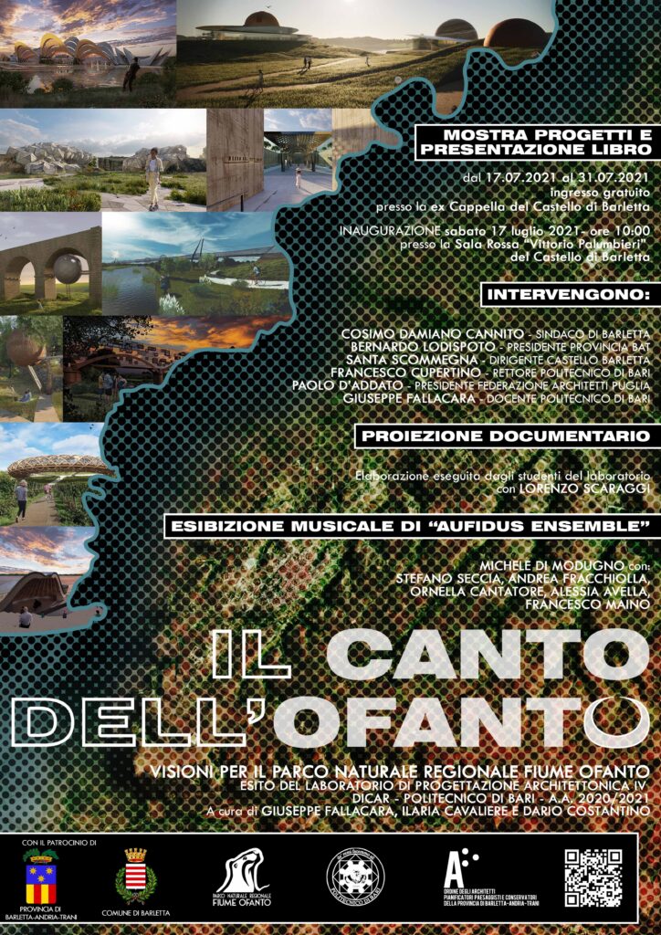 IL CANTO DELL'OFANTO _Mostra Progetti e Presentazione libro - dal 17.07.2021 al 31.07.2021 - Castello di Barletta