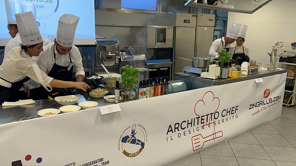Torna “Architetto chef”, la sfida tra i fornelli tra formazione e cucina: dieci squadre in gara